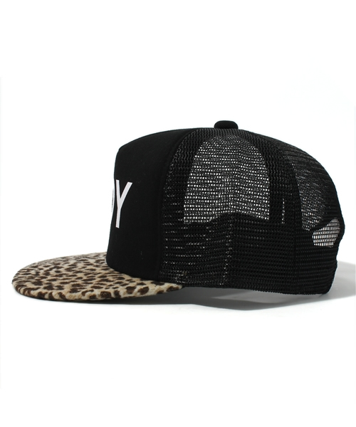 WEGO（ウィゴー）の「ヒョウ柄メッシュキャップ（キャップ