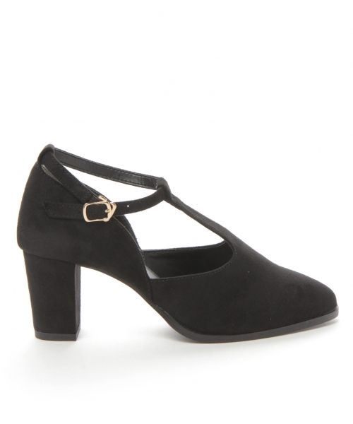 LEPSIM(レプシィム)の「Tストラップパンプス 772686(パンプス・レディース・ブラック/レオパード/グレイッシュベージュ・SMALL/MEDIUM/LARGE)」の5枚目の写真