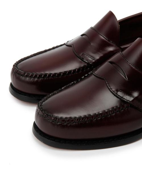 green label relaxing（グリーンレーベルリラクシング）の「[ジー.エイチ.バス] G.H.BASS LOGAN WEEJUNSローファー◆（ドレスシューズ・メンズ・ブラック/ダークブラウン・8/8h/9/9h/7h）」の7枚目の写真