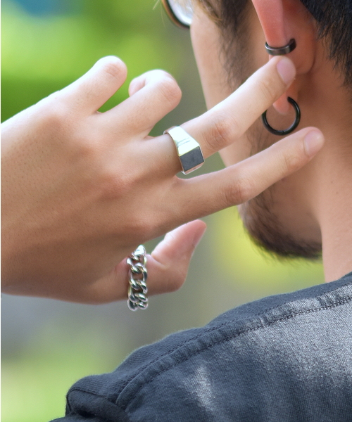 LION HEART（ライオンハート）の「LH for Gift コンフォートリング/スクエア/シルバー925（リング・メンズ・シルバー・#13/#21/#17/#19/#23/#15）」の10枚目の写真