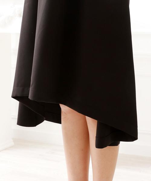 Doula Doula（ドゥーラドゥーラ）の「パーティードレスウエストリボンAラインドレス（ドレス・レディース・ブラック/ネイビー/ベージュ・L/M）」の10枚目の写真