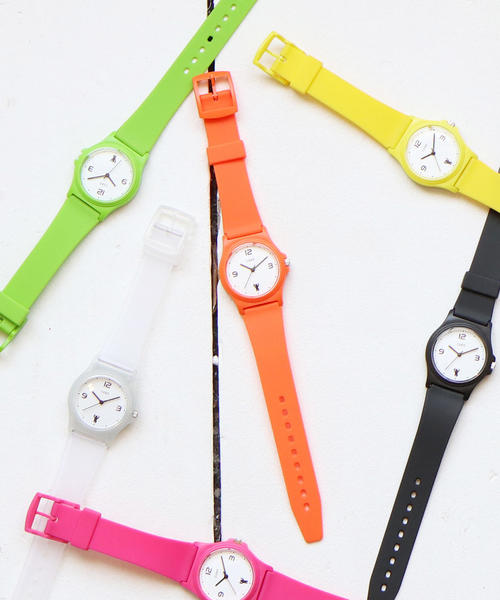 coen（コーエン）の「coenオリジナルカラーウォッチ(ユニセックス)（アナログ腕時計・メンズ・ホワイト/ライム/ピンク/イエロー/オレンジ/ブラック・FREE）」の6枚目の写真