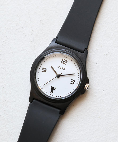 coen（コーエン）の「coenオリジナルカラーウォッチ(ユニセックス)（アナログ腕時計・メンズ・ホワイト/ライム/ピンク/イエロー/オレンジ/ブラック・FREE）」の11枚目の写真