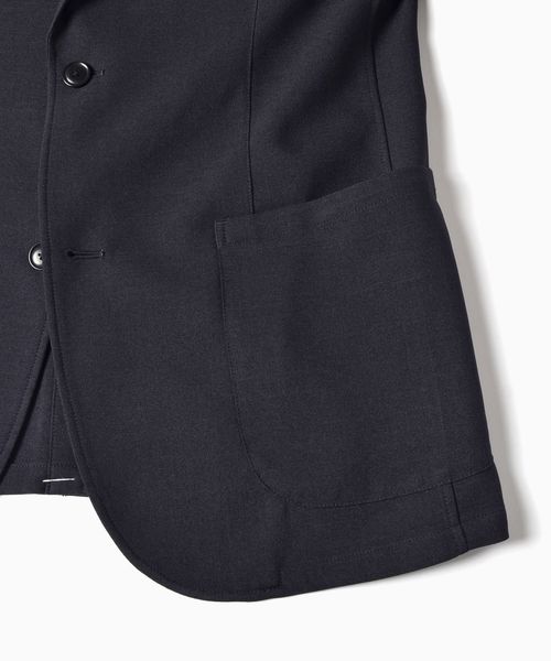 SHIPS(シップス)の「SC: ドライ ストレッチ セットアップ ジャケット□(テーラードジャケット・メンズ・グレー/ネイビー・SMALL/MEDIUM/LARGE/X-LARGE)」の8枚目の写真