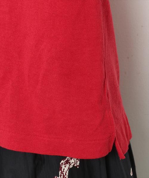 ADAM ET ROPE'（アダムエロペ）の「和紙Ｔシャツ（Tシャツ/カットソー・レディース・ホワイト/ブラック/レッド/スミクロ・FREE）」の13枚目の写真