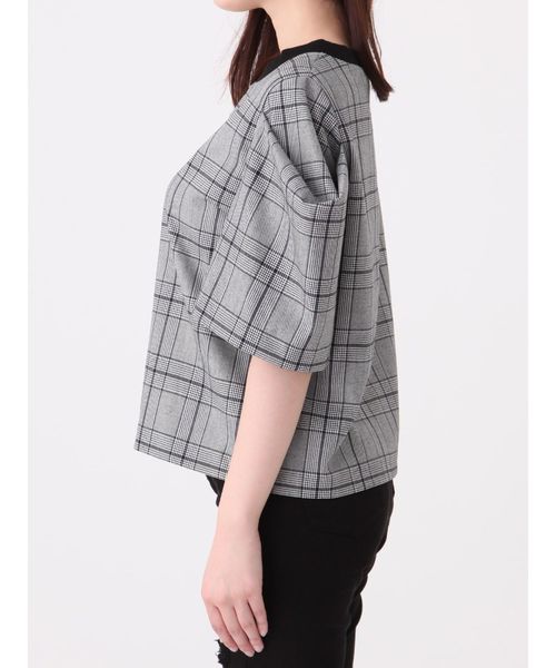 EMODA(エモダ)の「オーバースリーブトップ(Tシャツ/カットソー・レディース・グレー/レッド/カーキ・FREE)」の19枚目の写真