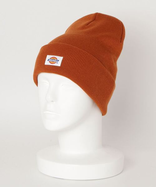 Dickies(ディッキーズ)の「Dickies KNIT WATCH / ディッキーズ オーバルロゴ ピスネーム付 ワッチキャップ(ニットキャップ/ビーニー・メンズ・ブラック/パープル/ネイビー/ブラウン/レッド/イエロー/チャコール/ダークブラウン/ブラック系その他/オレンジ/オフホワイト/カーキ/ブルー/グリーン・FREE)」の14枚目の写真