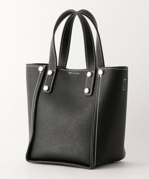 green label relaxing（グリーンレーベルリラクシング）の「KFC MINI BOX 2WAY バッグ（ショルダーバッグ・レディース・ブラウン/オレンジ/ブラック・FREE）」の10枚目の写真