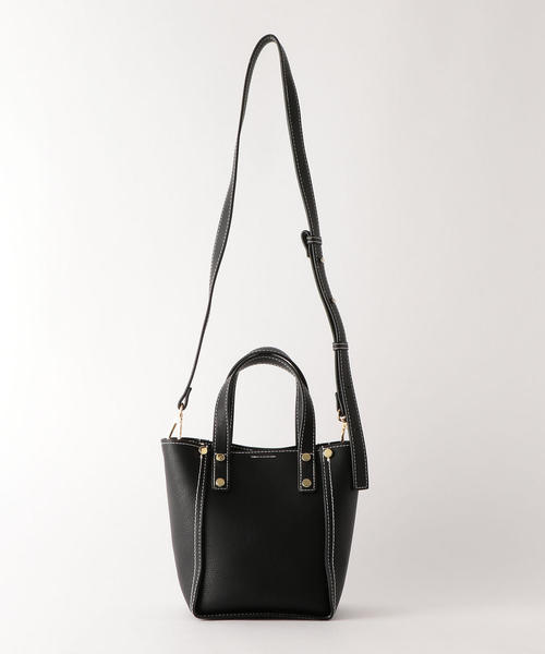 green label relaxing（グリーンレーベルリラクシング）の「KFC MINI BOX 2WAY バッグ（ショルダーバッグ・レディース・ブラウン/オレンジ/ブラック・FREE）」の8枚目の写真