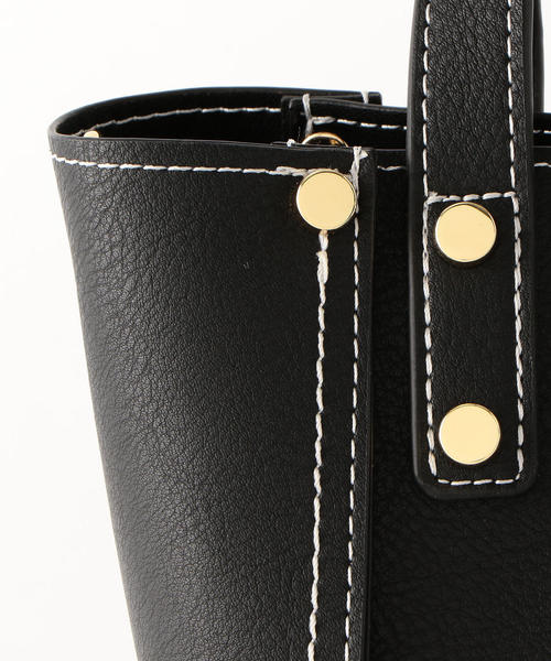 green label relaxing（グリーンレーベルリラクシング）の「KFC MINI BOX 2WAY バッグ（ショルダーバッグ・レディース・ブラウン/オレンジ/ブラック・FREE）」の7枚目の写真