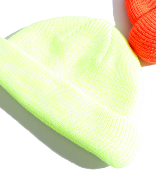 WEGO（ウィゴー）の「WEGO/2WAYロールニットキャップ（ニットキャップ/ビーニー・メンズ・ブラック/パープル/ネイビー/レッド/マスタード/杢グレー/イエロー系その他/オレンジ系その他・FREE）」の6枚目の写真