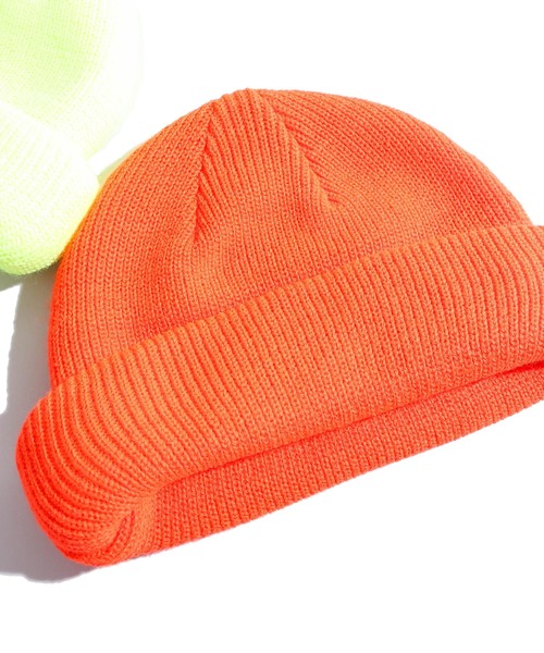 WEGO（ウィゴー）の「WEGO/2WAYロールニットキャップ（ニットキャップ/ビーニー・メンズ・ブラック/パープル/ネイビー/レッド/マスタード/杢グレー/イエロー系その他/オレンジ系その他・FREE）」の8枚目の写真