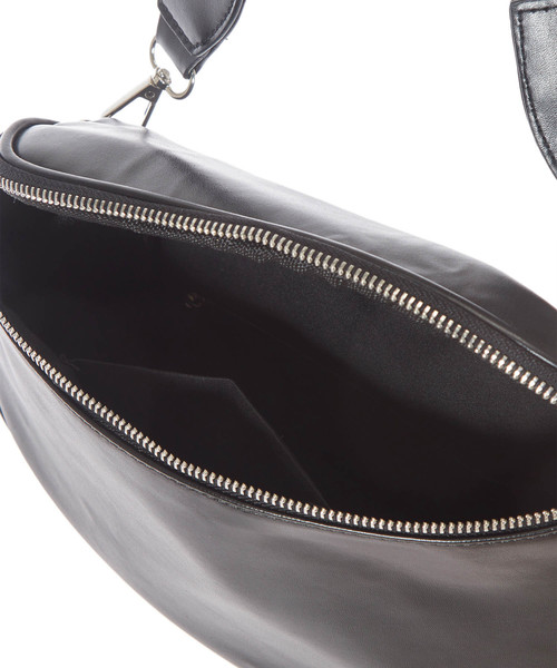 Edit Sheen(エディットシーン)の「ダブルファスナーボディーバッグ(ボディバッグ/ウエストポーチ・レディース・ブラック・FREE)」の6枚目の写真