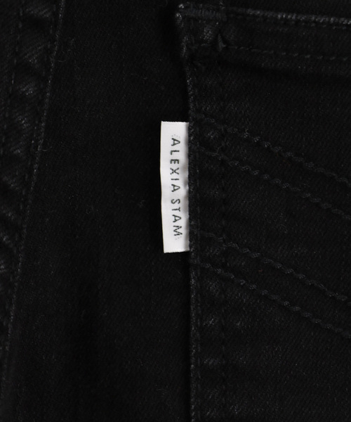 ALEXIA STAM（アリシアスタン）の「Arrow Pocket Stretch Black Skinny/スキニーパンツ（デニムパンツ・レディース・ブラック・XS）」の10枚目の写真