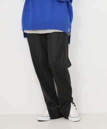 Deuxieme Classe | フラノスリットテーパードパンツ(チャコール)(その他パンツ)