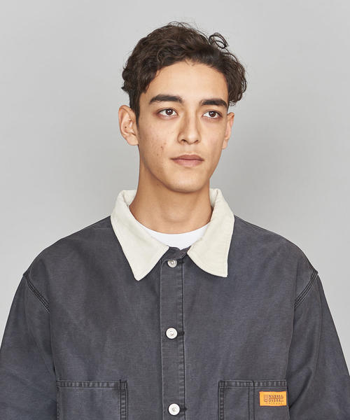 UNIVERSAL OVERALL(ユニバーサルオーバーオール)の「【別注】 <UNIVERSAL OVERALL> MOLE C/A/カバーオール ◆(カバーオール・メンズ・ブラック/ネイビー/ブラウン・MEDIUM/SMALL/LARGE)」の8枚目の写真