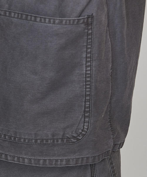 UNIVERSAL OVERALL(ユニバーサルオーバーオール)の「【別注】 <UNIVERSAL OVERALL> MOLE C/A/カバーオール ◆(カバーオール・メンズ・ブラック/ネイビー/ブラウン・MEDIUM/SMALL/LARGE)」の12枚目の写真