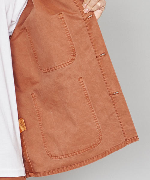 UNIVERSAL OVERALL(ユニバーサルオーバーオール)の「【別注】 <UNIVERSAL OVERALL> MOLE C/A/カバーオール ◆(カバーオール・メンズ・ブラック/ネイビー/ブラウン・MEDIUM/SMALL/LARGE)」の15枚目の写真