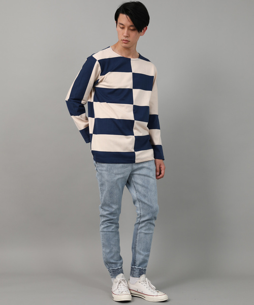 Ressaca（レサーカ）の「デニムジョガーパンツ（デニムパンツ・メンズ・ライトブルー/ブラック/インディゴブルー・M/L/XL）」の17枚目の写真