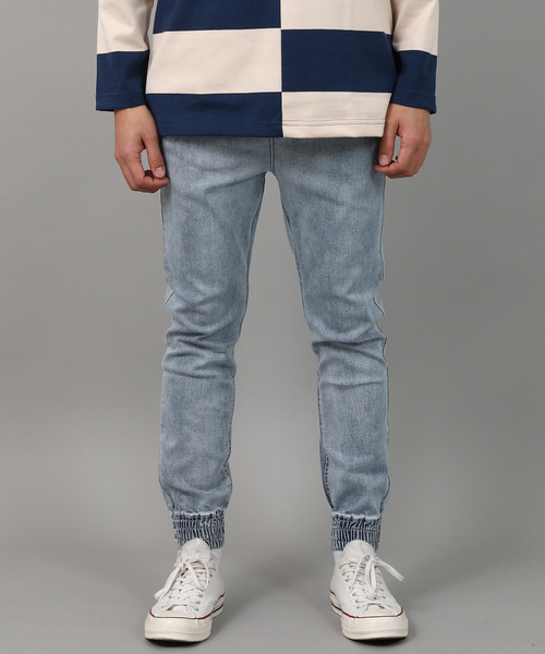 Ressaca（レサーカ）の「デニムジョガーパンツ（デニムパンツ・メンズ・ライトブルー/ブラック/インディゴブルー・M/L/XL）」の21枚目の写真