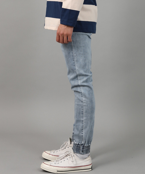 Ressaca（レサーカ）の「デニムジョガーパンツ（デニムパンツ・メンズ・ライトブルー/ブラック/インディゴブルー・M/L/XL）」の16枚目の写真