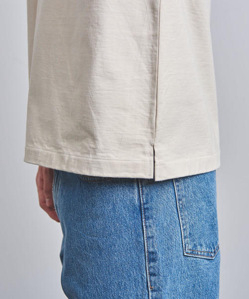 AURALEE（オーラリー）の「＜AURALEE（オーラリー）＞STAND-UP TEE ■■■（Tシャツ/カットソー・メンズ・ナチュラル/ブラック/ブラウン/ホワイト・5/3/4）」の11枚目の写真