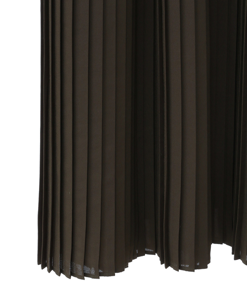 CLANE（クラネ）の「MILITARY LAYER PLEATS OP（ワンピース）」 - WEAR 