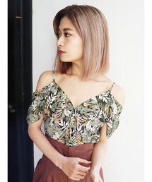 2WAYスリーブシャツトップ