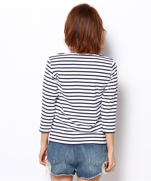 Ray BEAMS(レイビームス)の「ORCIVAL / RC-6882(Tシャツ/カットソー・レディース・ホワイト/グリーン系その他・ONE SIZE)」の5枚目の写真