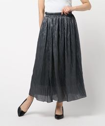 サテンギャザースカート