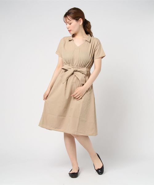 セール Cvcヌキエリシャツワンピース シャツワンピース Mew S Refined Clothes ミューズリファインドクローズ のファッション通販 Zozotown