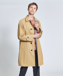 【撥水加工】リバーシブル バルカラー コート