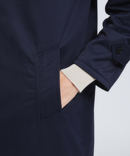 ABAHOUSE（アバハウス）の「【撥水加工】リバーシブル バルカラー コート（ステンカラーコート・メンズ・ベージュ/ネイビー・44/46/48/50）」の13枚目の写真