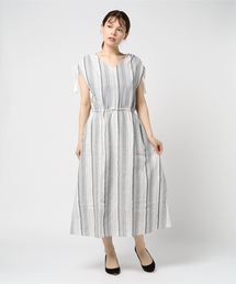 Te chichi | ジャカードストライプワンピース(ワンピース)