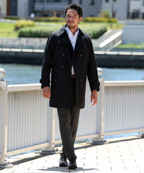 MEN'S BIGI（メンズビギ）の「PERTEX中綿トレンチコート（トレンチ