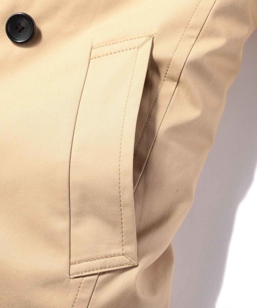 MEN'S BIGI（メンズビギ）の「PERTEX中綿トレンチコート（トレンチコート・メンズ・ブラック/ベージュ・LL/S/M/L）」の10枚目の写真