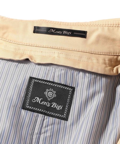 MEN'S BIGI（メンズビギ）の「PERTEX中綿トレンチコート（トレンチコート・メンズ・ブラック/ベージュ・LL/S/M/L）」の12枚目の写真