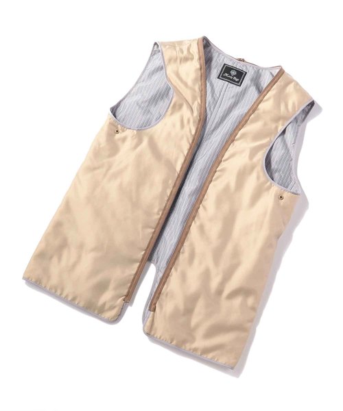 MEN'S BIGI（メンズビギ）の「PERTEX中綿トレンチコート（トレンチコート・メンズ・ブラック/ベージュ・LL/S/M/L）」の15枚目の写真