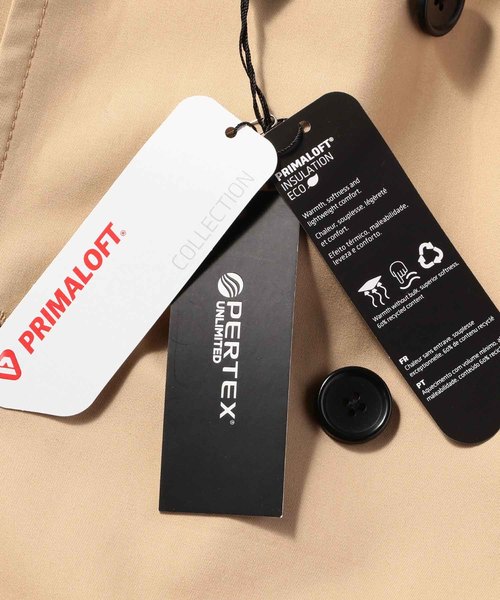 MEN'S BIGI（メンズビギ）の「PERTEX中綿トレンチコート（トレンチコート・メンズ・ブラック/ベージュ・LL/S/M/L）」の16枚目の写真