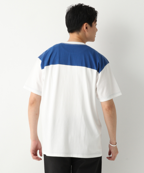 IN THE HOUSE（インザハウス）の「IN THE HOUSEアメフト Men/844879（Tシャツ/カットソー・メンズ・ブルー/レッド・MEDIUM/LARGE/X-LARGE）」の8枚目の写真