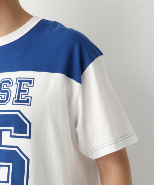 IN THE HOUSE（インザハウス）の「IN THE HOUSEアメフト Men/844879（Tシャツ/カットソー・メンズ・ブルー/レッド・MEDIUM/LARGE/X-LARGE）」の10枚目の写真