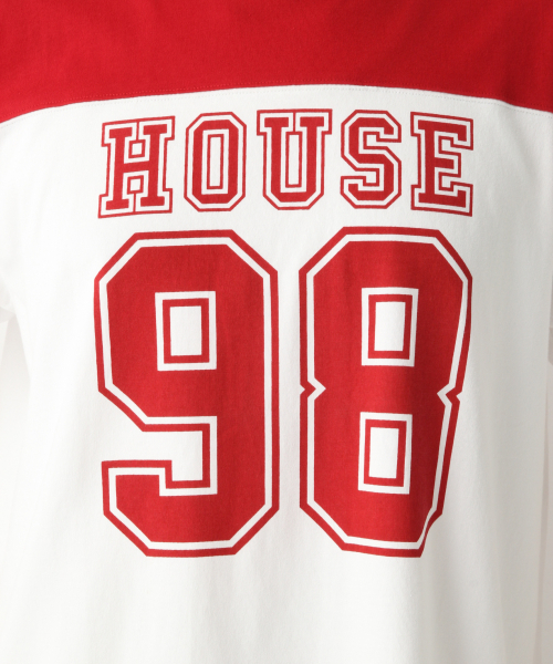 IN THE HOUSE（インザハウス）の「IN THE HOUSEアメフト Men/844879（Tシャツ/カットソー・メンズ・ブルー/レッド・MEDIUM/LARGE/X-LARGE）」の15枚目の写真