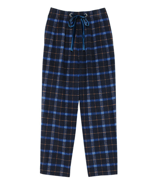 Candy Stripper（キャンディストリッパー）の「FINE CHECK TACKED パンツ（その他パンツ・レディース・ブラウン/ブルー/グリーン・1/2）」の11枚目の写真