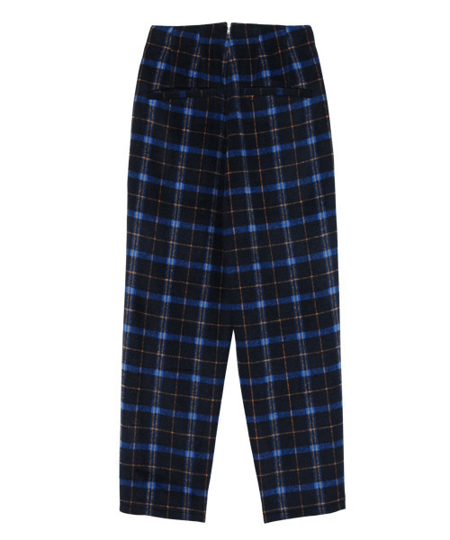 Candy Stripper（キャンディストリッパー）の「FINE CHECK TACKED パンツ（その他パンツ・レディース・ブラウン/ブルー/グリーン・1/2）」の4枚目の写真