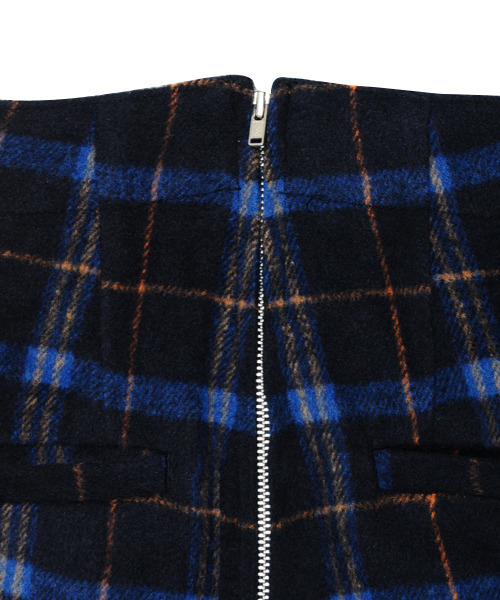 Candy Stripper（キャンディストリッパー）の「FINE CHECK TACKED パンツ（その他パンツ・レディース・ブラウン/ブルー/グリーン・1/2）」の6枚目の写真