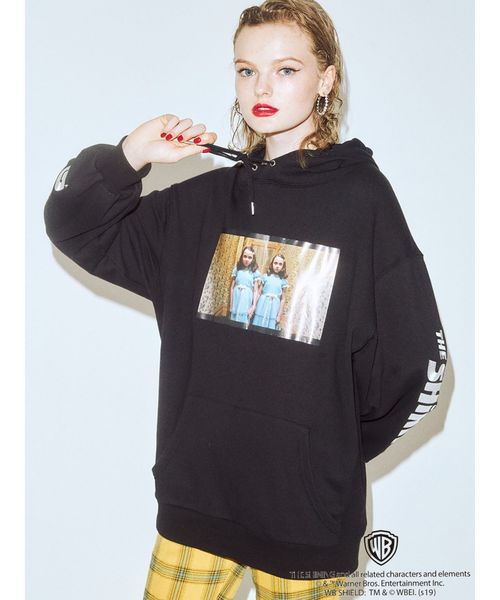 jouetie（ジュエティ）の「THE SHiNiNG コラボフーディ（パーカー・レディース・グレー/ブラック/ライトブルー・MEDIUM）」の20枚目の写真