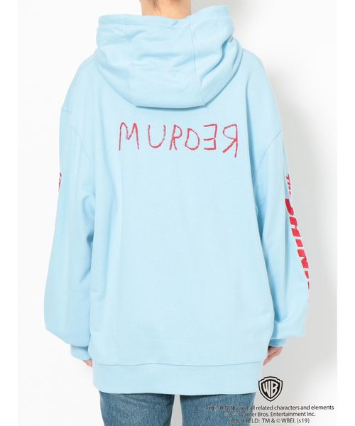 jouetie（ジュエティ）の「THE SHiNiNG コラボフーディ（パーカー・レディース・グレー/ブラック/ライトブルー・MEDIUM）」の8枚目の写真