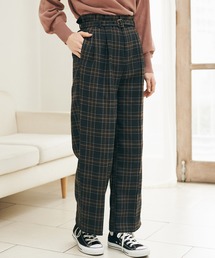 ミルクティーワイドパンツ＊