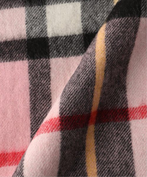 La TOTALITE（ラトータリテ）の「【TWEEDMILL/ツイードミル】 チェックストール70*190（マフラー・レディース・グレー/レッド/アイボリー/ピンク系その他/ブラウン・FREE）」の10枚目の写真