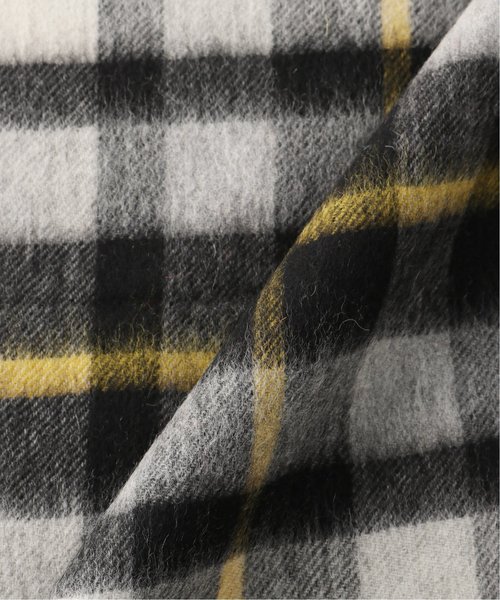 La TOTALITE（ラトータリテ）の「【TWEEDMILL/ツイードミル】 チェックストール70*190（マフラー・レディース・グレー/レッド/アイボリー/ピンク系その他/ブラウン・FREE）」の8枚目の写真